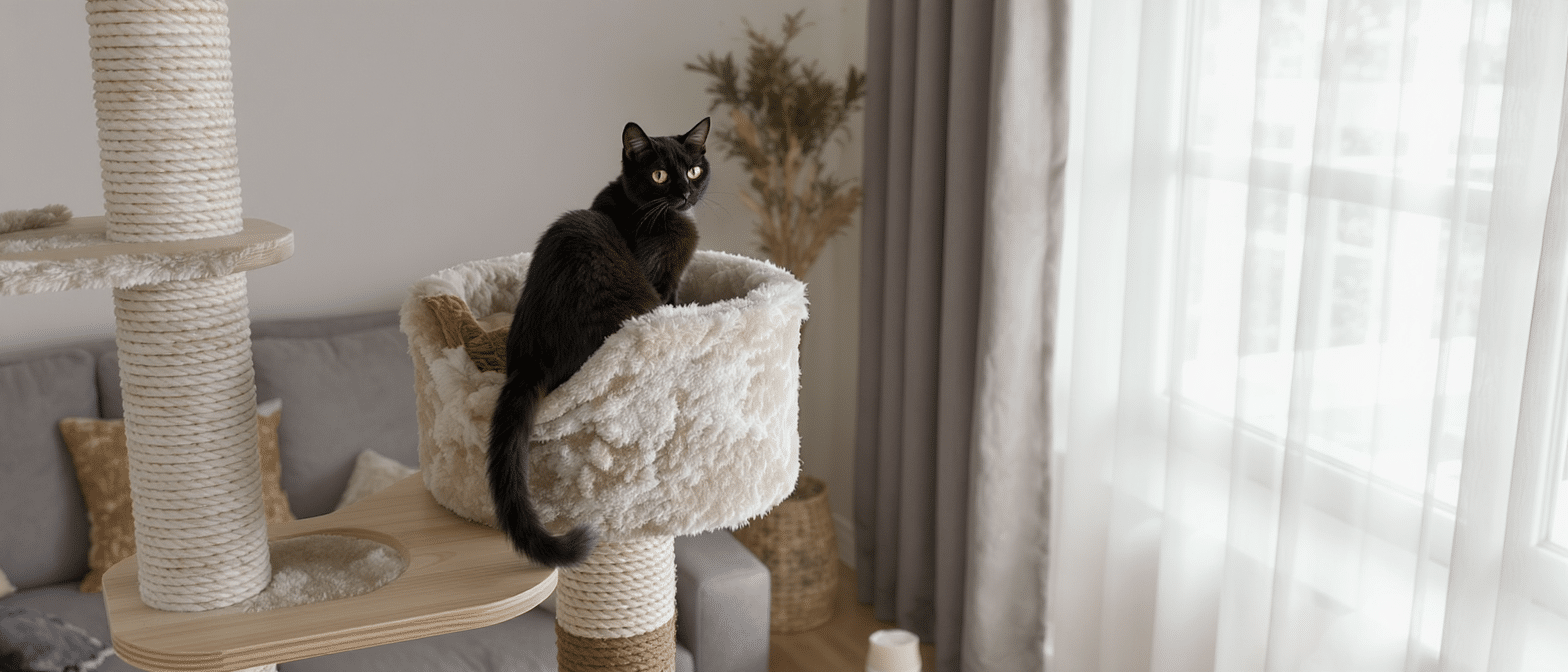 découvrez l'importance d'un arbre à chat pour le bien-être de votre félin. apprenez comment cet accessoire peut contribuer à son divertissement, sa sécurité et son épanouissement. un guide essentiel pour les propriétaires de chats soucieux de leur confort !