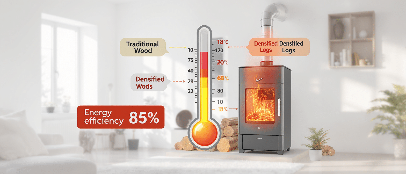 découvrez comment la buche densifiée peut devenir votre meilleure alliée pour chauffer efficacement votre maison. profitez d'une chaleur optimale, d'une combustion durable et d'une réduction de votre empreinte carbone tout en réalisant des économies sur votre facture de chauffage. optez pour une solution écologique et performante!