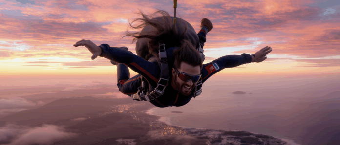 vivez l'adrénaline à son apogée avec le saut en parachute tandem et la chute libre! une expérience inoubliable qui combine sensations fortes et panoramas époustouflants, idéale pour les amateurs de sensations extrêmes. réservez votre aventure maintenant et préparez-vous à survoler les paysages à couper le souffle!