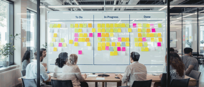 découvrez le concept de kanban, une méthode de gestion visuelle qui optimise les flux de travail. apprenez comment cette approche permet d'améliorer la productivité et de faciliter la collaboration au sein des équipes.